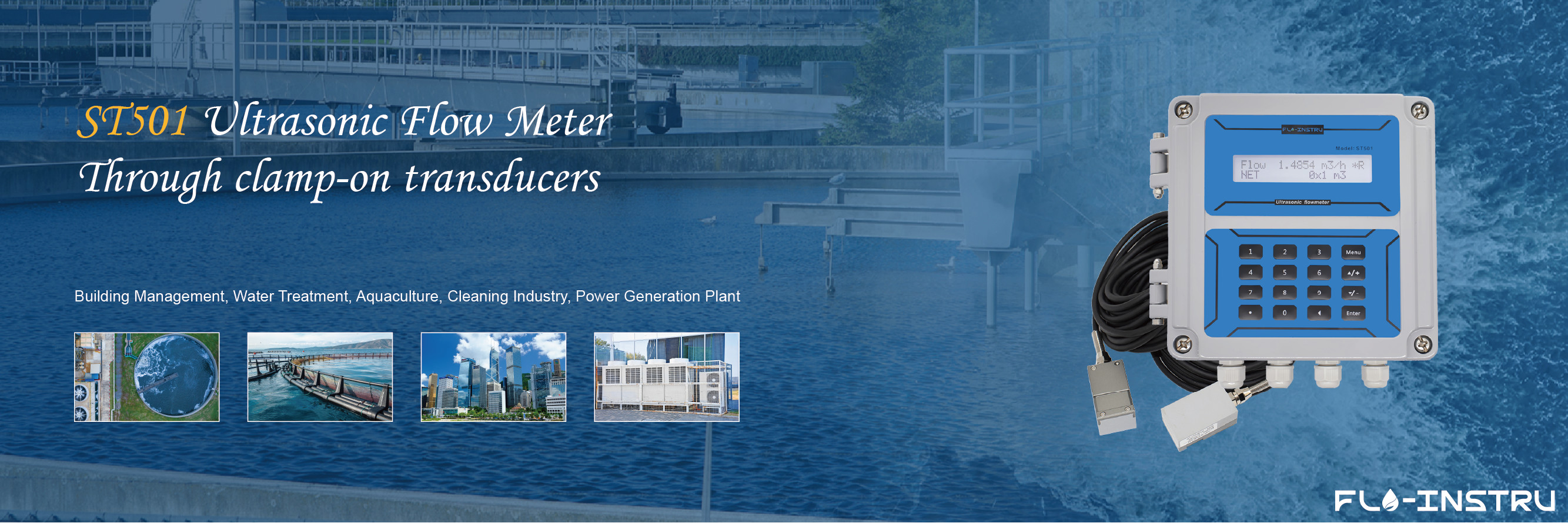 Qualità Morsetto-Sul flussometro ultrasonico Fabbrica