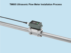 TM605 Misuratore di flusso ad ultrasuoni integrato